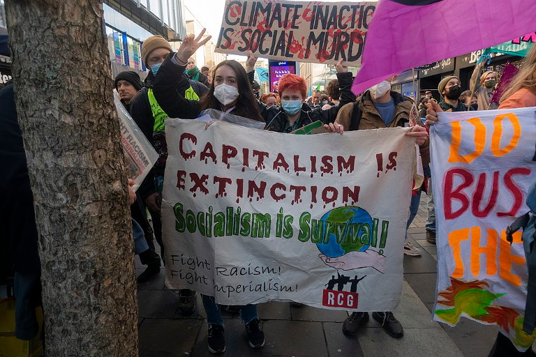 COP26 protestors