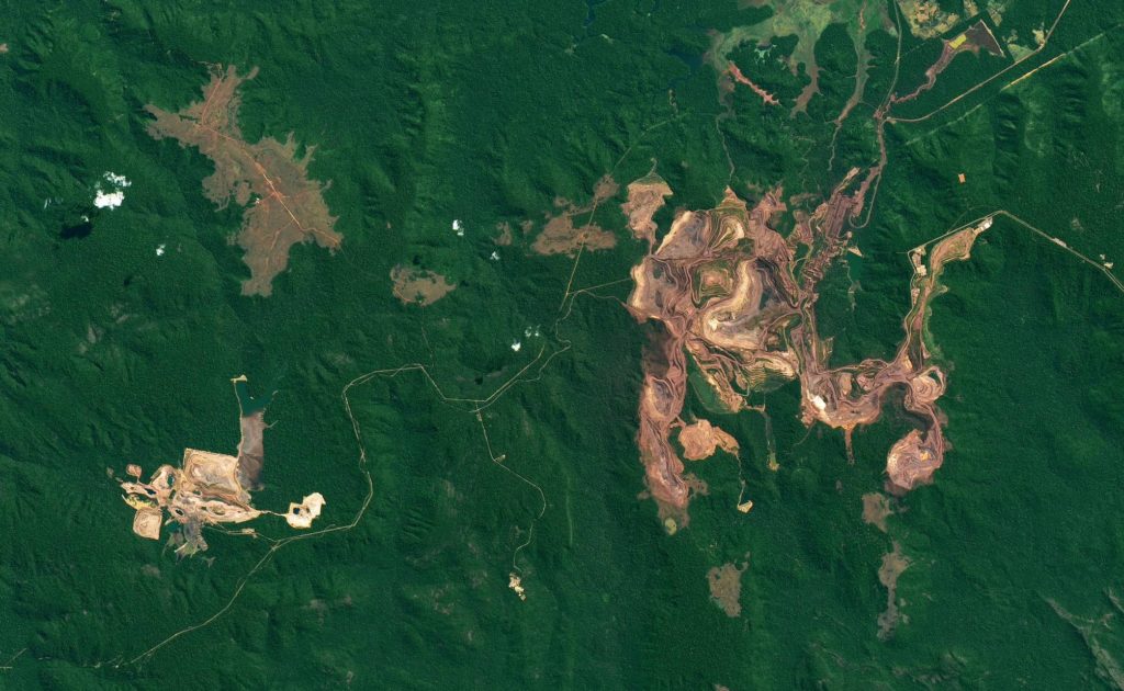mine from space