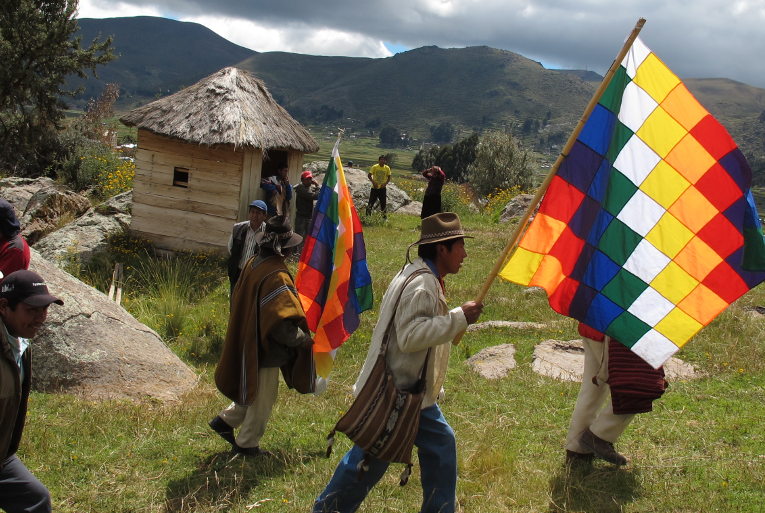 Aymara ceremony