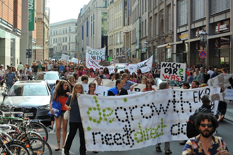 degrowth demo