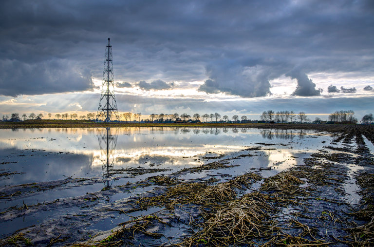 natural gas field