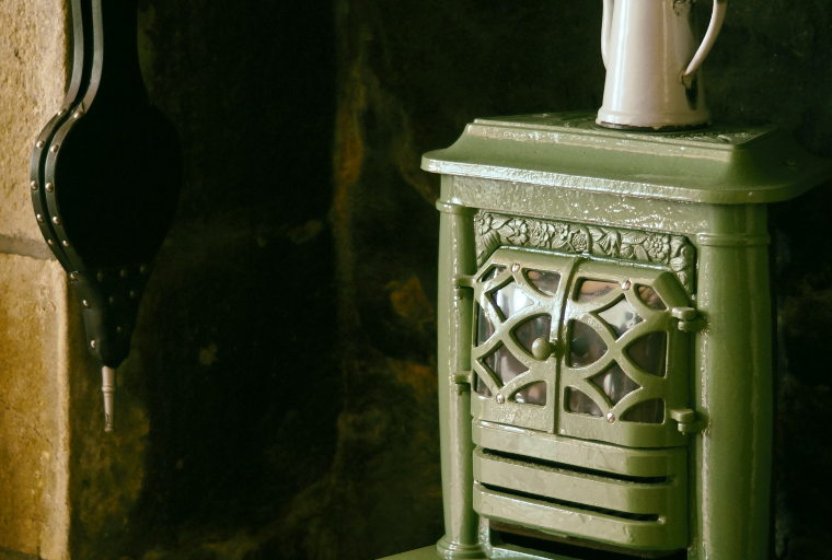 wood stove