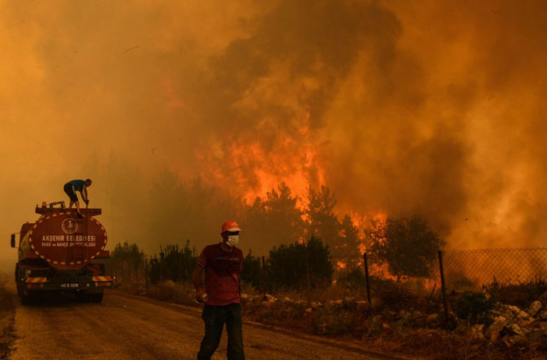 Wildfires in Greece