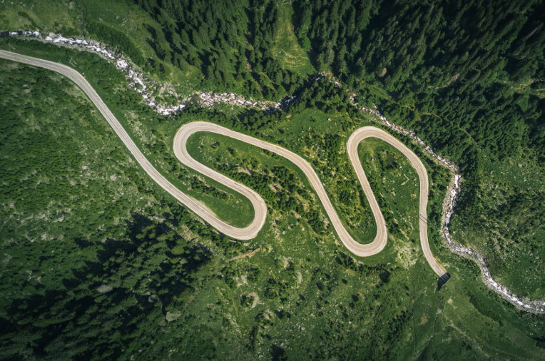 windy road