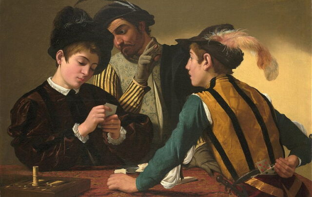 Card sharps gambling