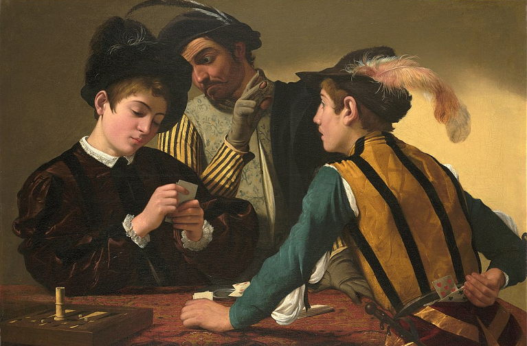 Card sharps gambling