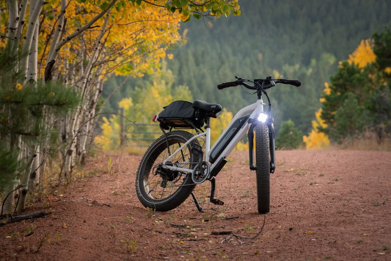 electric bike on road