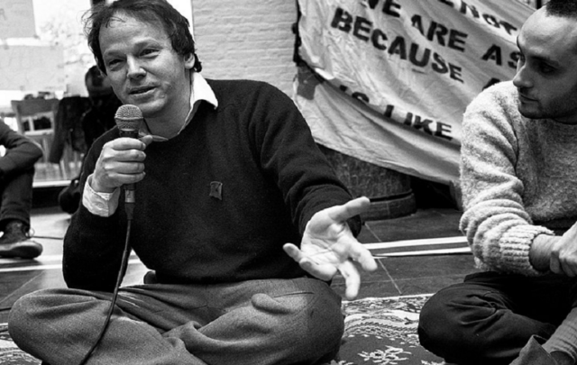 David Graeber at University of Netherlands occuption
