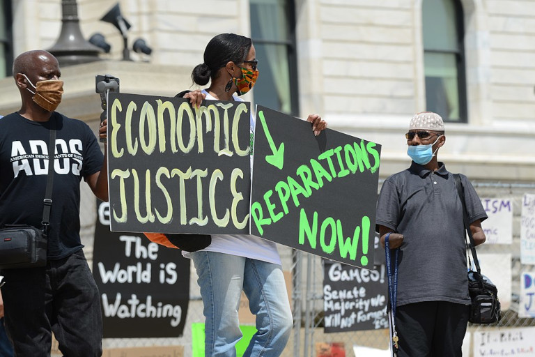 Juneteenth rally for reparations