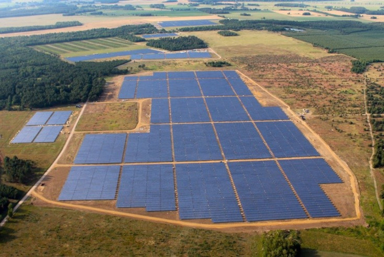 Solar park in Germany