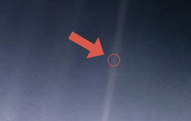 pale blue dot