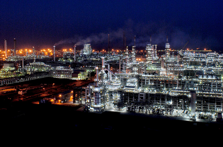oil refinery