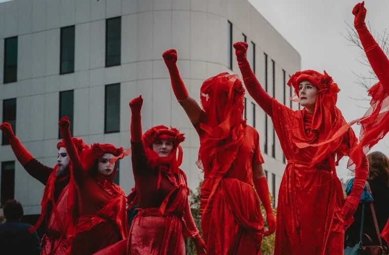 XR protest