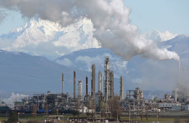 oil refinery