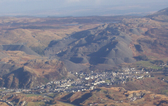 Blaenau Ffestiniog in Wales