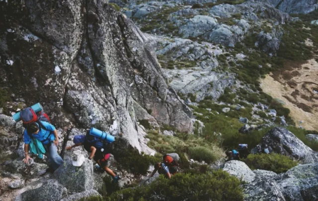 mountain climbing