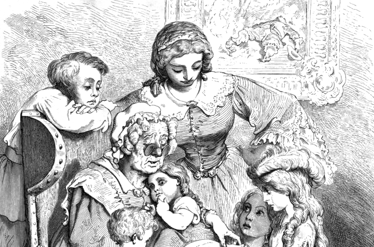 Reading fairy tales