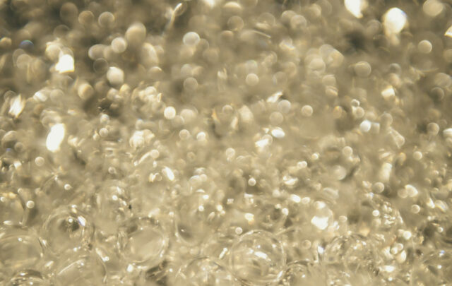 boiling water