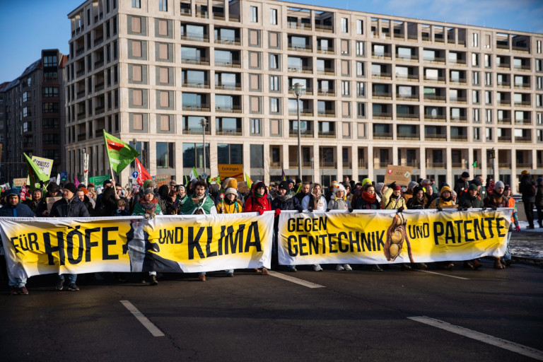 We are Fed up protest in Germany