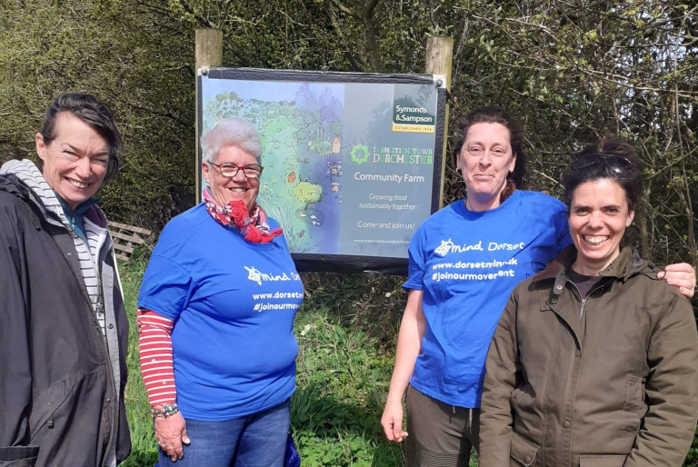 Transition Dorchester community farm team
