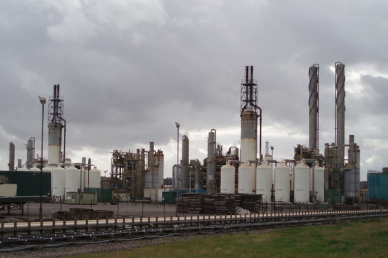 Fertiliser plant outside of Bristol, UK.