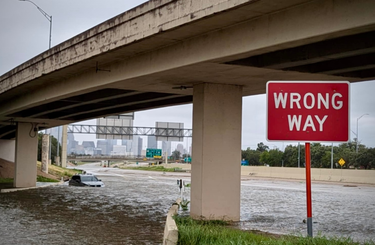 Hurricane Beryl flooding