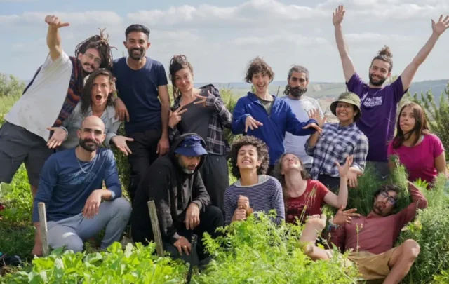 Palestinian CSA volunteers