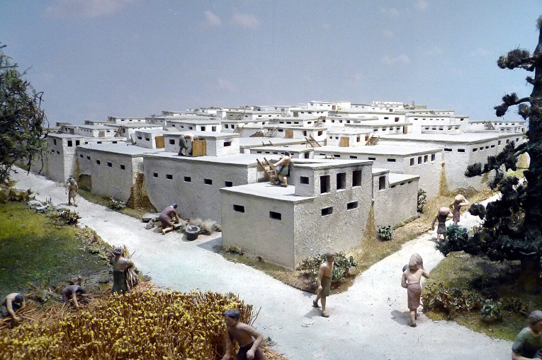 Catal_Höyük_Model