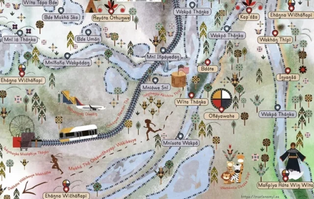Marlena Myles map