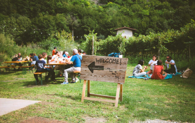 Farm-to-table meal