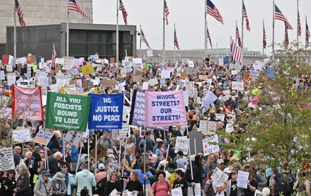 Hands Off Rally in Washington, D.C.