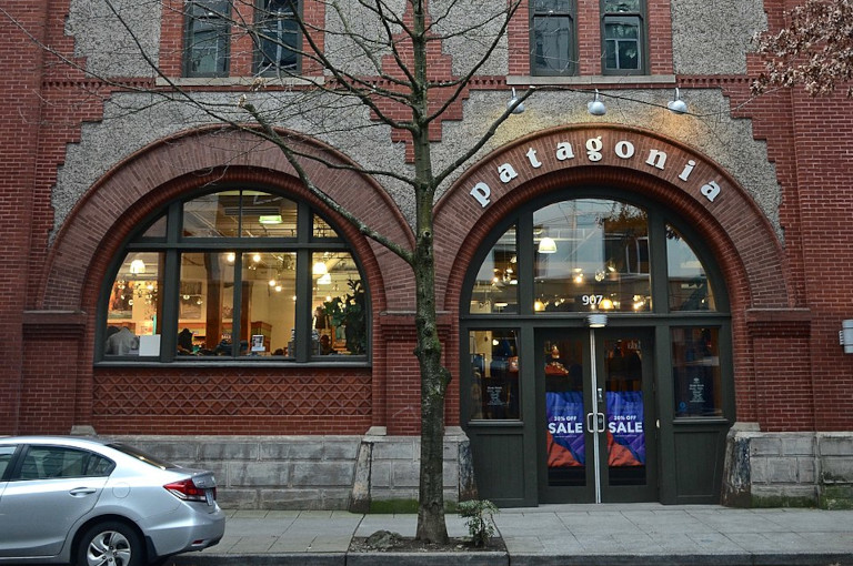 Patagonia shop in Portland, Oregon