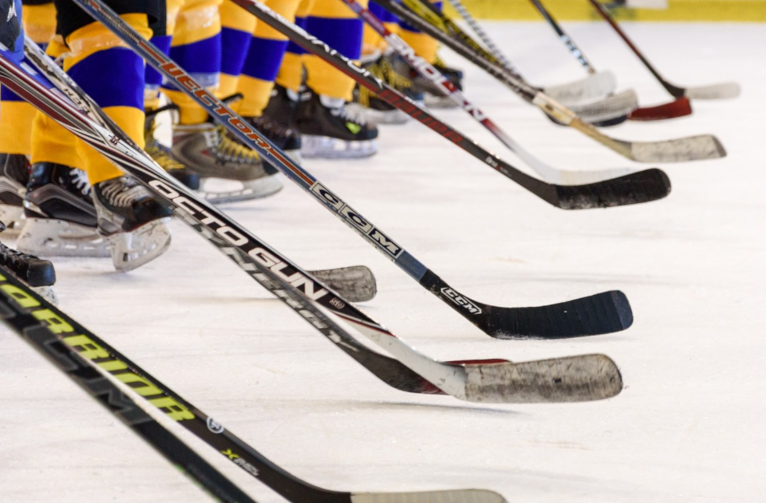 hockey sticks